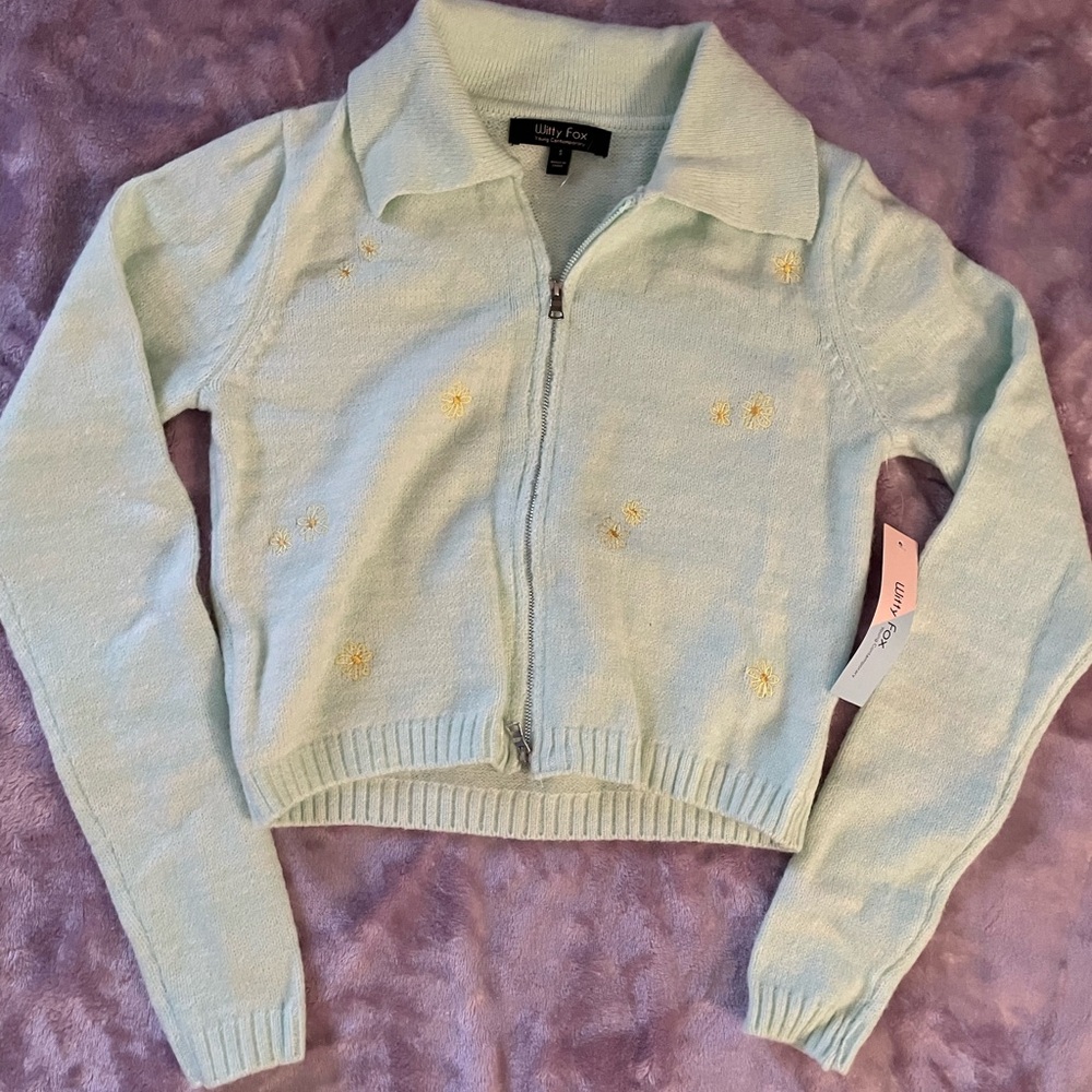 Wild Fable Light Blue Sweater
